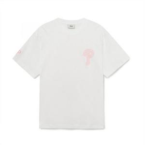 MLB반팔티 PQJ 3ATSO0233-10WHS 체커보드 클리핑 로고 오버핏 반팔 티셔츠 PHI