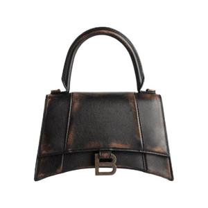 발렌시아가 아워글래스 핸드백 스몰 브라운 5935462ABE99862