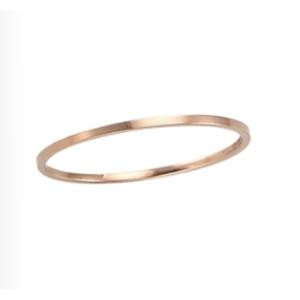 [로이드] 14k 골드 데일리 심플 실반지 LRS21178G