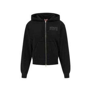 겐조 해피 타이거 후드 집업 블랙 여성 FF6 2HO250 4MF 99J