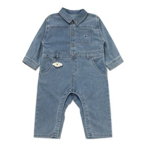블루독베이비 10 25FW (BL) 블루독 데님 점프슈트 (45A14420010)