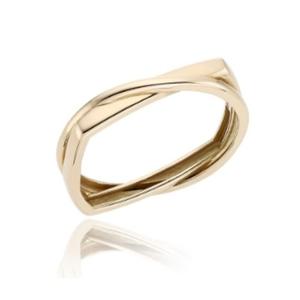 [로이드] 모던 크로스 14k 미스링 반지 LRS23011G