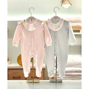 압소바 HK(쌍둥이선물)도리 우주복(턱받이) 25년가을겨울신상 (A2710612A)