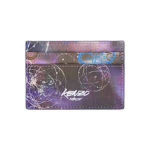 25 FW 겐조 남성 멀티컬러  Paris Futura 2000 프린트 카드 지갑 252387M163004