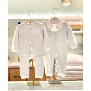 압소바 HK(아기선물)도리내의 우주복세트(턱받이) 25년가을겨울신상 (A2710612B)