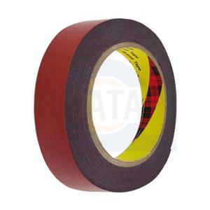 3M 4080 흑색 폼 양면테이프 24mm x 4.95M 흑색