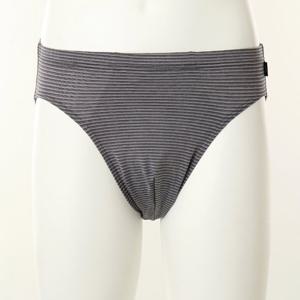 [와코루] 남성 인견 스판 스트라이프 삼각 (WMP2418P GY)