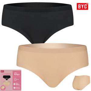 BYC심리스코팅스판방수포미디위생팬티2매입WFS1108