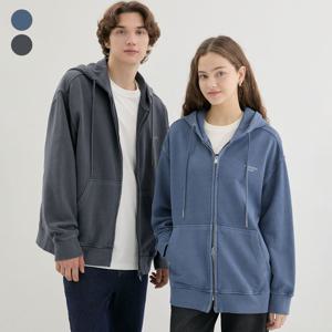 [게스]남여공용 다잉 후드집업 NP3K5497