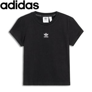 [아디다스] 우먼스 에센셜 슬림 반팔티 IW5707