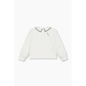 [베네통 키즈] 스칼럽 블라우스 QAWS01541IV_아이보리