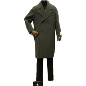 [본(정장)]본BON 카키 더블 캐시미어혼방 등판구스다운충전 롱코트 BN3WHA584