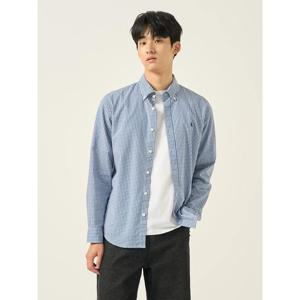 [빈폴멘] 깅엄 체크 셔츠  로열 블루 (BC5864C17N)