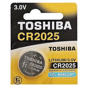 코인건전지 배터리 리튬전지 (낱개1P) CR2025 도시바