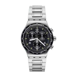 스와치 YVS444GC CORE NIGHT FLIGHT 공용 메탈시계