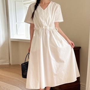 나야홍 / 아이우먼 바캉스퍼프셔츠원피스 RDV043M508 빅사이즈