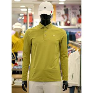 루이까스텔 세이브존03 남성 골프 가을 뒷목 와펜 포인트 카라 티셔츠 AG7METS903A