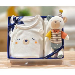 압소바 HK(아기내의선물)토미 모달내의 애착딸랑이세트(25년FW신상) (A2D10314K)