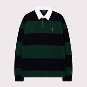 [커버낫]커버낫 스몰 C 로고 럭비 맨투맨 그린 CO2503CR11GN