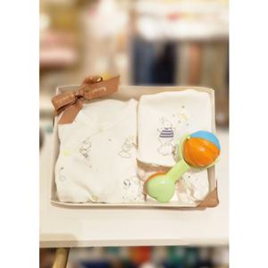 [아가방] 레인지  모달 배내우주 하트 딸랑이 선물세트 (01S71750483103)
