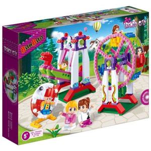 MSCT (반바오) 놀이동산 BO6110 반바오 종이 입체퍼즐 유아동퍼즐 완구 매트 출산