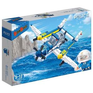 MSCT (반바오) 경찰 수상비행기 BO7029 반바오 종이 입체퍼즐 유아동퍼즐 완구 매트