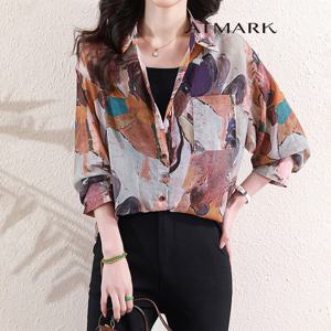 ATMARK (77까지)유화아트그래픽셔츠_AA56SH008G