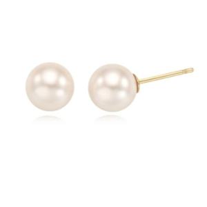 [로이드] 크리스탈 진주 8mm 14k 귀걸이 LPFL4A08G