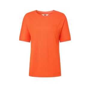 닥스 여성 25SS 레드 와플 패턴 닥스훈트 로고 자수 반소매티셔츠 DLTS5B415R2