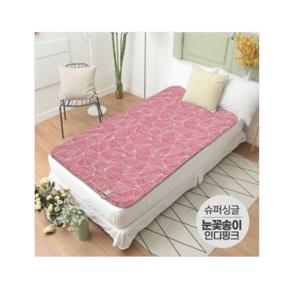 싸파 [해든마루] 전기요 눈꽃송이 인디핑크 (슈퍼싱글) 워셔블