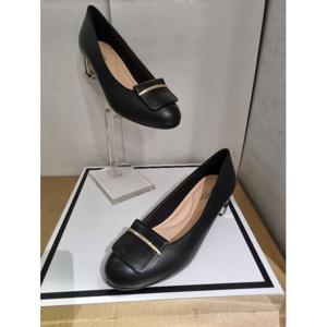 [에스콰이아]MARIO에스콰이아 여성 발편한 무지외반 펌프스 굽4센치PFAFHP801BK