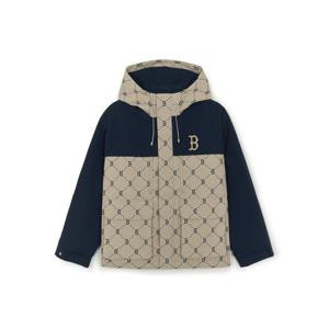 MLB  (3AWJM0154-43SAS) 공용 립스탑 자가드 블러킹 바람막이