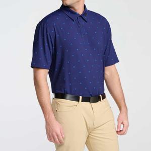 PXG 남성 골프웨어 폴로 셔츠 네이비 2025 반팔 기능성 UV자외선차단 MT24ATP1