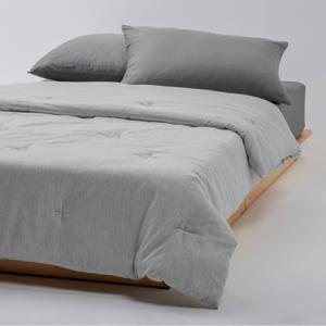 [JAJU/자주] 핀스트라이프 선염 워싱 차렵이불 SS 그레이