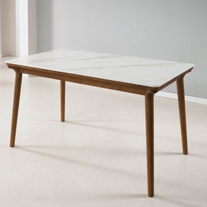 [착불배송 상세확인] CZ2420 세라믹 4인용 원목식탁 1400 1color