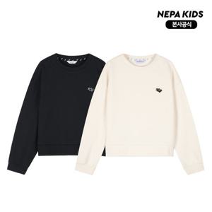 [네파키즈/택가69,000] KL65303 여아 포인트 맨투맨 본사직영