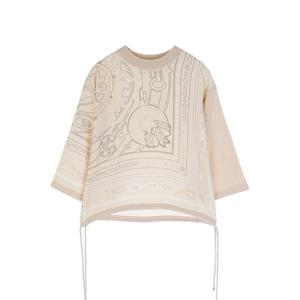 [엘러브] 새상품 에르메스 25FW 캔디리브리스 트윌렌 스웨터 36 블랑빼를르 5HA0795