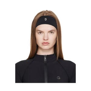 25 FW 코페르니 여성 블랙 로고 헤어밴드 252325F018002
