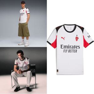 푸마 남여공용 AC밀란 어웨이 반팔 유니폼 레플리카 779971 02