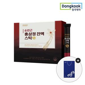 동국제약 천년보감 100% 국내산 6년근 홍삼정 진액 스틱, 1세트, 30회분
