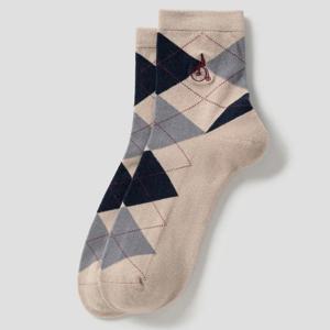 [빈폴] [발편한] 남성 아가일 중목 양말-베이지 BE58KTM17A 026