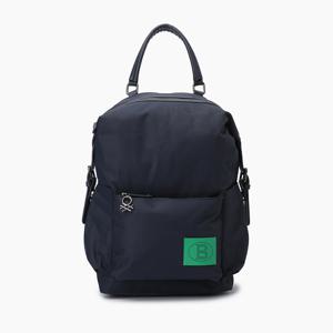 [베네통] 레더 탭 나일론 백팩_BCBG05541NY