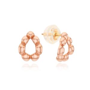 [티르리르] 14K 핑크골드 글리머 포인트 귀걸이 TETK4P04121S