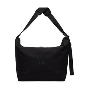 25 FW 요지야마모토 남성 블랙 라지  메신저백 252138M170001