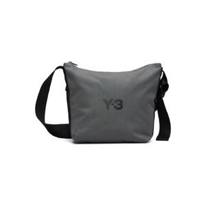 25 FW 요지야마모토 남성 블랙 스몰  크로스 메신저백 252138M170004