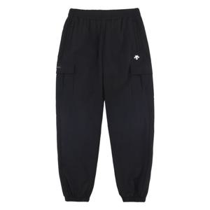 데상트 우븐 카고 웜업 팬츠 SP323UPT82BLK