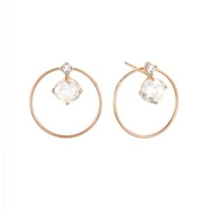 [로이드] 화이트스톤 14K GOLD 골드 귀걸이 LPSH2042G