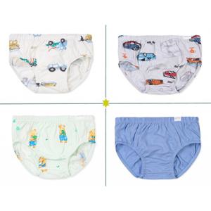 오가닉맘 코니스 클로워니 포카포 블릿남아브리프(삼각팬티)4종세트 (MKFUUP0111)