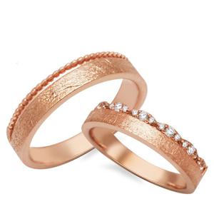 라디오사 18K 커플링 LK18JJ-10427WM 남녀한쌍