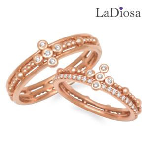 라디오사 18K 묵주 커플링 LK18JJ-10490WM